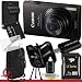 Canon PowerShot ELPH 320 HS Digital Camera (Black) 8GB Package 4