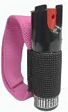 Jogger-Style Pepper Spray With Pink Strap 1/2 Oz.