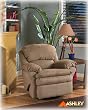 Durapella Mocha Swivel Rocker Recliner By Ashley Furniture