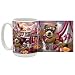 Grizzlies Football 15 oz Dye Sublimation Ceramic C...