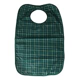 Waterproof Mealtime Bib Disability Aid Apron for Adults - Green by Generic