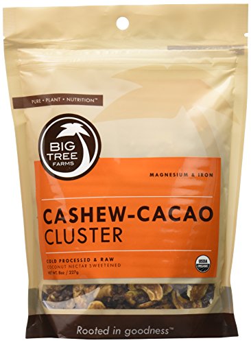 Big Tree Farms Cashew Cacao Clusters, 8 Ounce