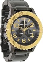 Big Sale Nixon 42-20 Chrono Watch Gun N Gold, One Size