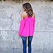 Sunward(TM)Women Fashion Irregular Strapless Chiffon Tops (XLarge, Hot Pink)