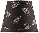 IMAGE OF Set of 6 Pinecone Shades 4x6x5.25 (Clip-On)