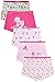 Dimore Little Girls Boyshort Hipster Panties 5 Pack Pink (6-8yr)