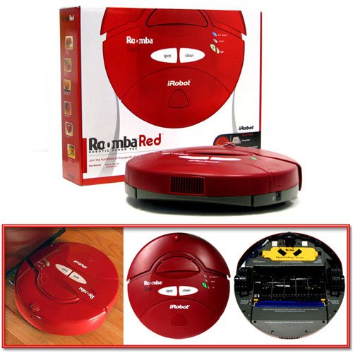 Red iRobot ROOMBA Vacum Cleaner #5106