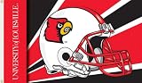 Louisville Cardinals 3x5 Helmet Flag