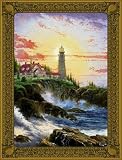 Thomas Kinkade Clearing the Storm Tapestry Wall Hanging