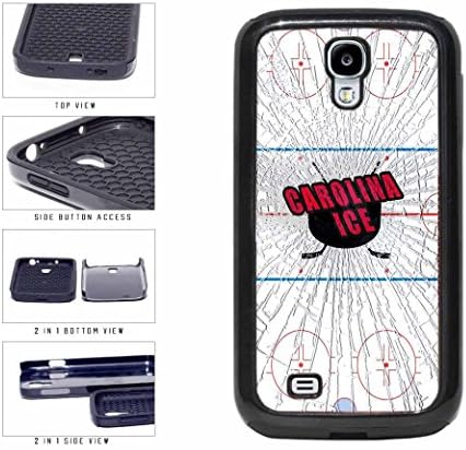 Carolina Ice 2-Piece Dual Layer Phone Case Back Cover Samsung Galaxy S4 I9500