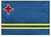 Aruba Flag Embroidered Patch Caribbean Iron-On National Emblem