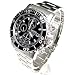 Seiko Wrist Watches-Seiko SNA225K1 Men's Alarm Chronograph Submariner Diver Black Dial Watch Alarm Chronograph Watch - Stainless & Gold-Tone Blue Face