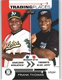 2007 Topps Trading Places #TP2 Frank Thomas - Toronto Blue Jays (Baseball Cards)