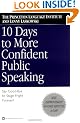 10 Days to More Confident Public Speaking