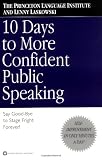 10 Days to More Confident Public Speaking
