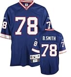 Buffalo Bills NFL Jersey Bruce Smith #78 Blue Throwback Jersey (50/L)
