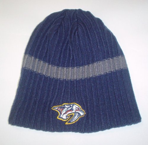 Nashville Predators Cuffless Knit Hat By Reebok
