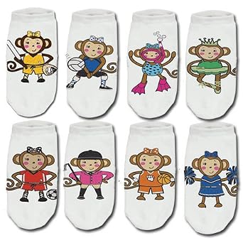 Maisy Monkey Peds Cheer by Sports Katz