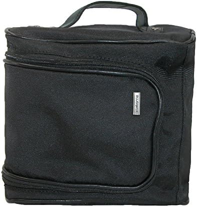 Claiborne Travel Toiletry Shaving Kit Bag, Black