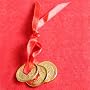 3 Pi�ces de Monnaie Feng-Shui Dor� Or 24 Carats / &hellip 