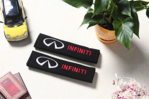 SunShine 2 Pcs Car Truck Seat Belt Cover Shoulder Pads For Chevrolet Chrysler Corvette Ferrari Honda Infiniti Jaguar Seat Belt Pads