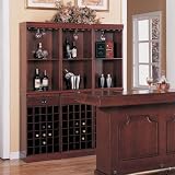 Wine Bar Wall Unit for Serving and Storage Wine Bar Wall Unit for Serving and Storage