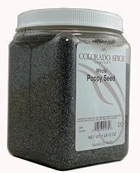 Colorado Spice Poppy Seed, Whole, 28-Ounce Jars (Pack of 2)
