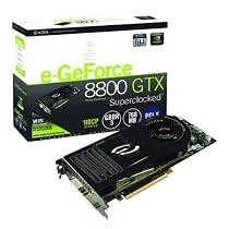 eVGA e-GeForce 8800 GTX 768MB Superclocked Graphics Card