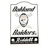 Oakland Raiders Collectible 12" x 18" Tin Sign