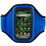 Google Nexus S Armband Skin Cover for Samsung Nexus S Skin ( Neoprene Blue ) + Live * Laugh * Love Vangoddy Wrist Band