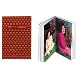 Pioneer - Pioneer Flexible Cover Series Bound Photo Album, Random Designer Color Covers, Holds 24 5" x 7" Photos, 1 Per Page.
