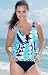 Retro Dot Two Piece Tankini - Plus Size Swimwear Plus Size Swimsuit