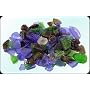 Large 1/2 Pound Lot of Mixed Dark Beach Sea Glass Rare