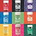 Wilton Master Colored Sugars Set (Includes all 9 Wilton Colored Sugars in 3.25 Ounce Bottles)