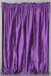 Purple 100% Pure Dupioni Silk handmade Curtains Drapes Panels Rod Pocket