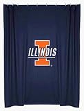 Illinois Fighting Illini Shower Curtain by Kentex