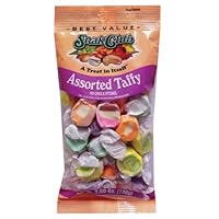 Snak Club Assorted Taffy 7 ounce bags, (Pack of 6)