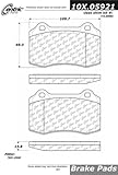 Centric Parts 106.05921 106 Series Posi Quiet Semi Metallic Brake Pad