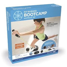 Gaiam Fat Burning Bootcamp Workout Kit - New!