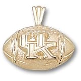 University of Kentucky New UK Football Pendant (14kt)