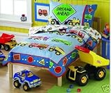 TONKA TRUCK 4pc Toddler Crib Bedding Boy NEW