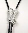 Silver Eagle (Large) Pewter Bolo Tie