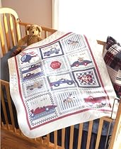 Bucilla 43908 Baby Ensemble- Moving On Crib Cover