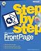 Microsoft FrontPage Version 2002 Step by Step (Cpg Step By Step)