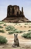 Australian Cattle Dog Dog Art Print Signed by Artist DJ Rogers