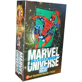 Marvel Universe Series III 3 Trading Cards Box - 36 Count