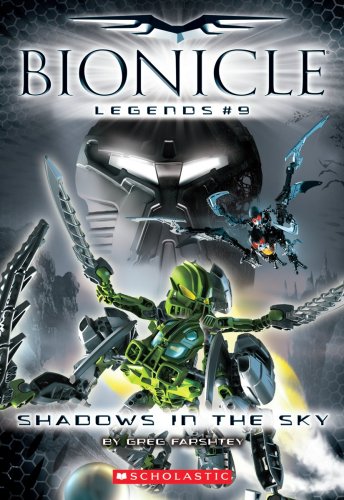 Cover of Shadows In The Sky (Bionicle Legends)