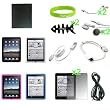 CrazyOnDigital 17 Items Accessory Kit for Apple iPad