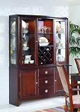 Capria Collection Hardwood China Cabinet /Buffet Hutch