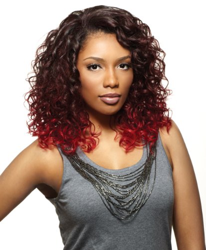 Sensationnel Empress Edge Synthetic U Part Lace Front Wig - Heidi